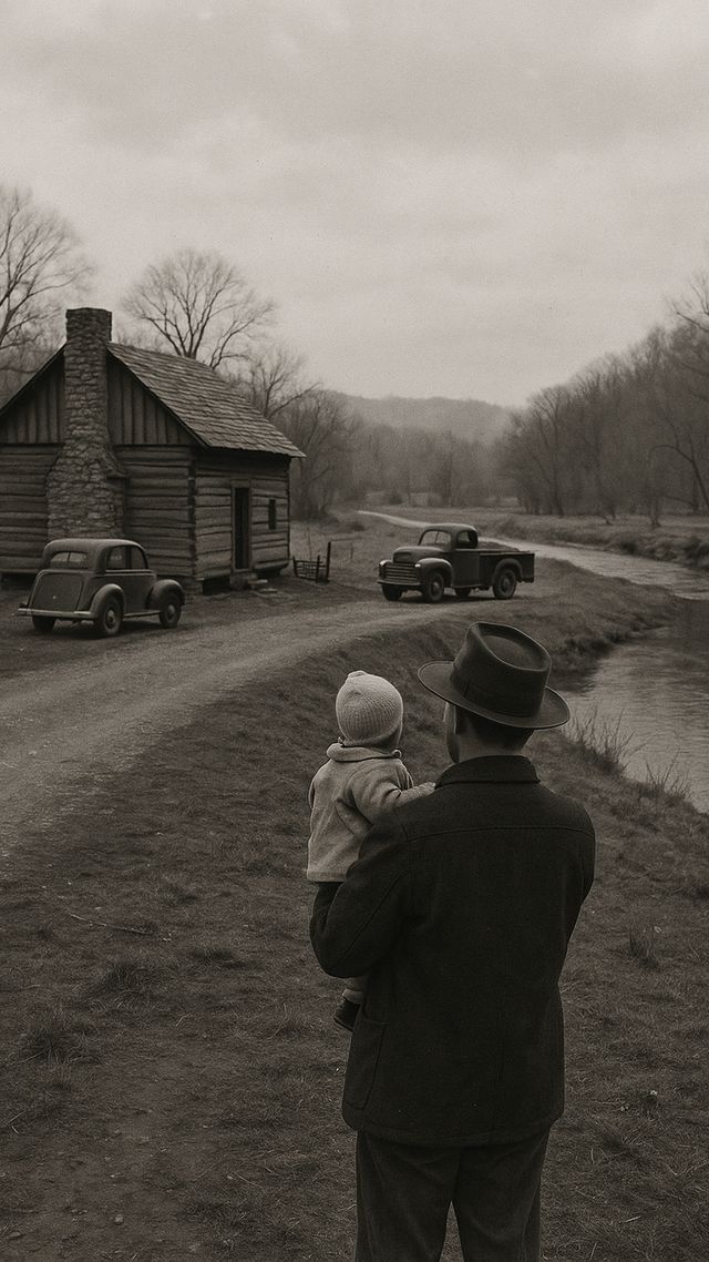 Reconstruction of Dolly Parton in 1946: One-room cabin, 1946