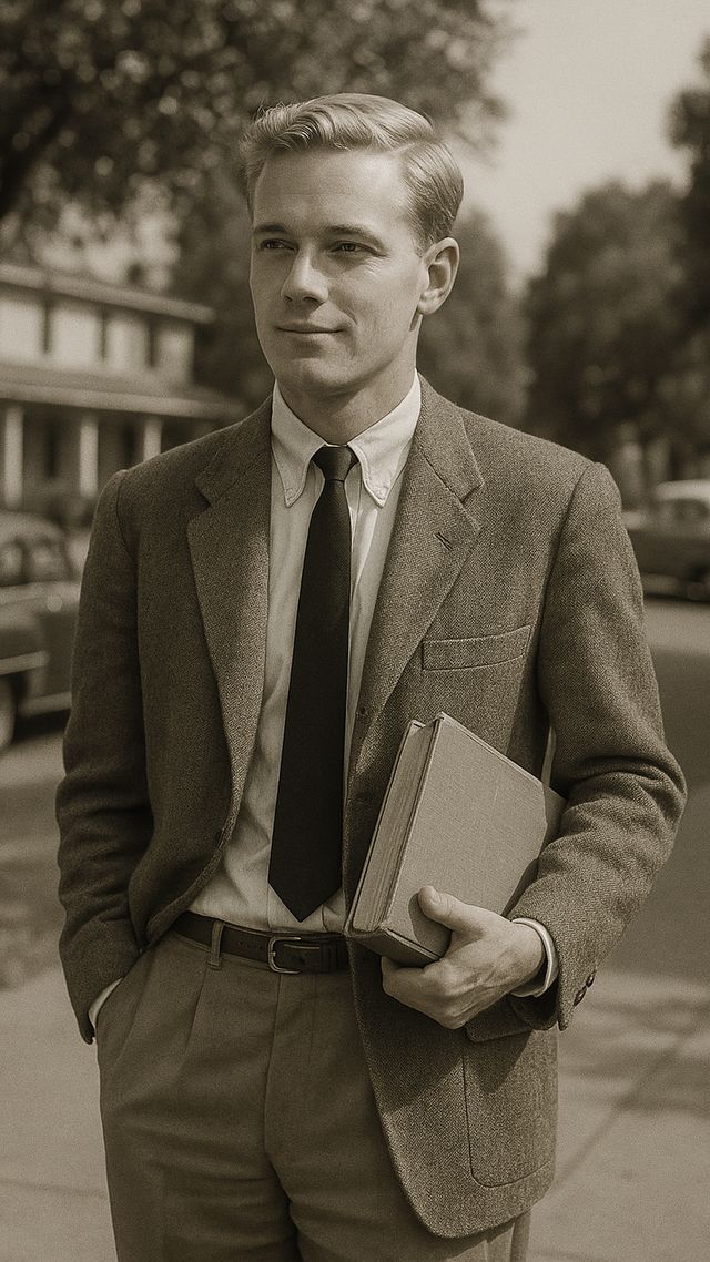 Reconstruction of Kris Kristofferson in 1958: Rhodes Scholar, Oxford