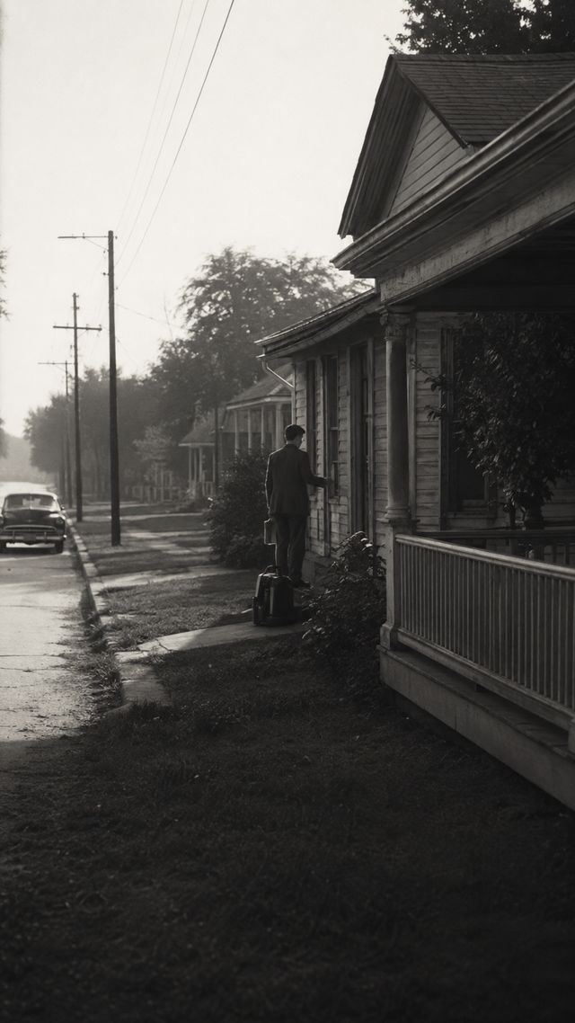 Reconstruction of Willie Nelson in 1955: Door to door