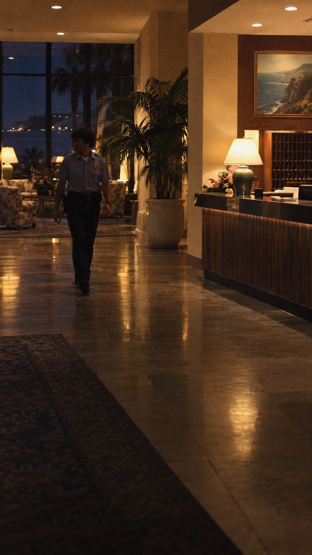 Reconstruction of Eddie Vedder in Late 1980s: Night security guard, La Jolla