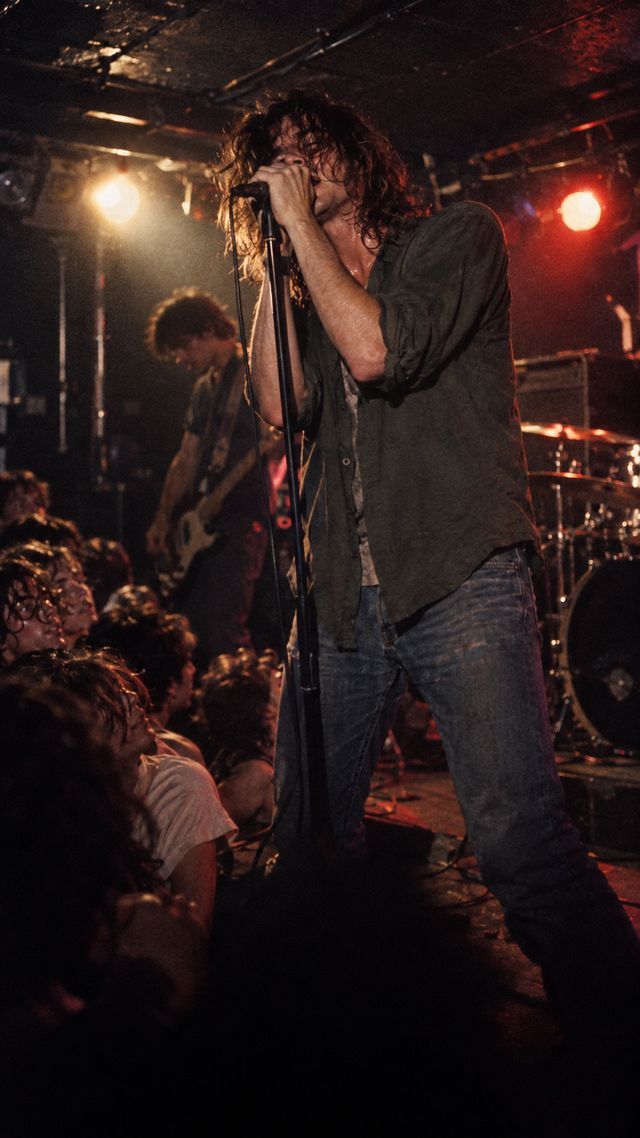 Reconstruction of Eddie Vedder in 1988-1990: Singer in Bad Radio