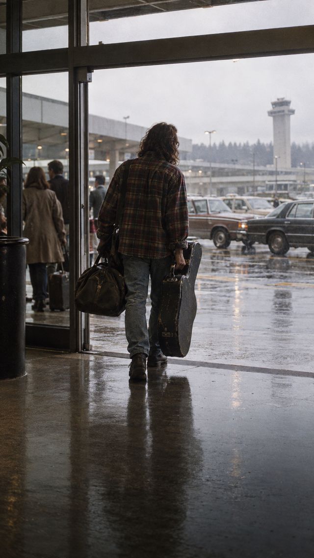 Reconstruction of Eddie Vedder in 1990: Seattle: band forms in week