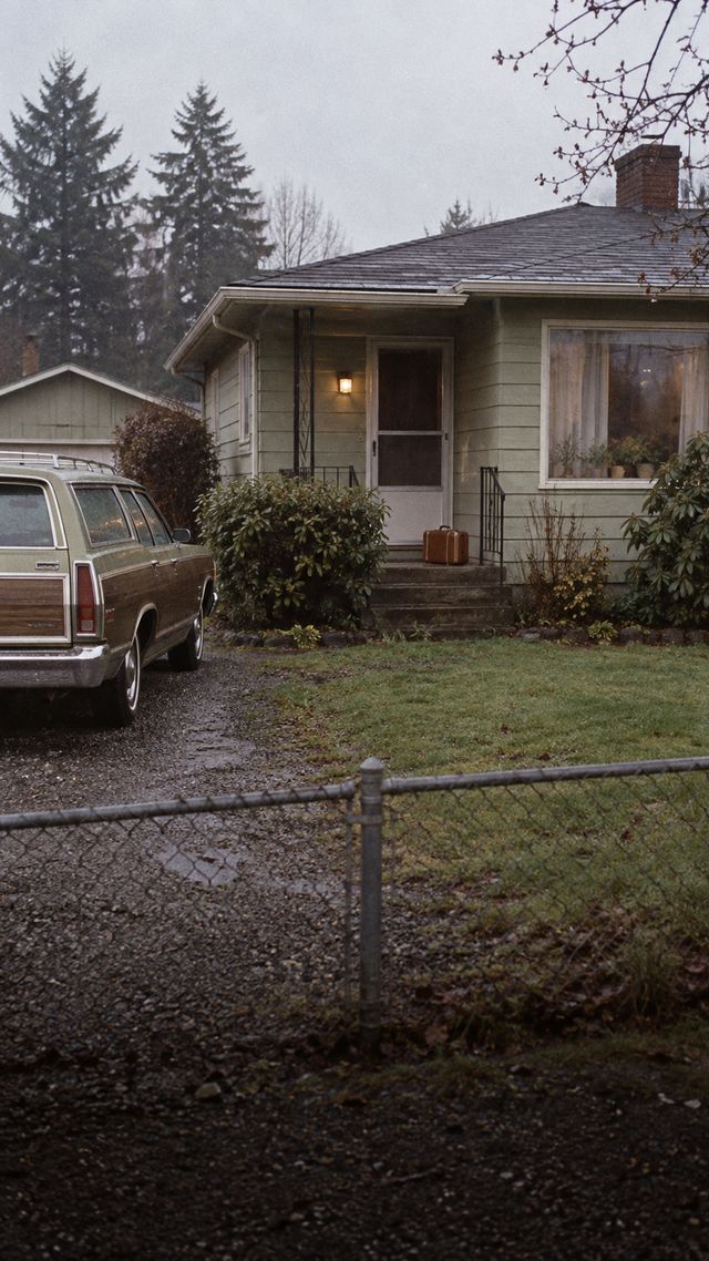 Reconstruction of Kurt Cobain in 1976: Parents divorce, he's nine