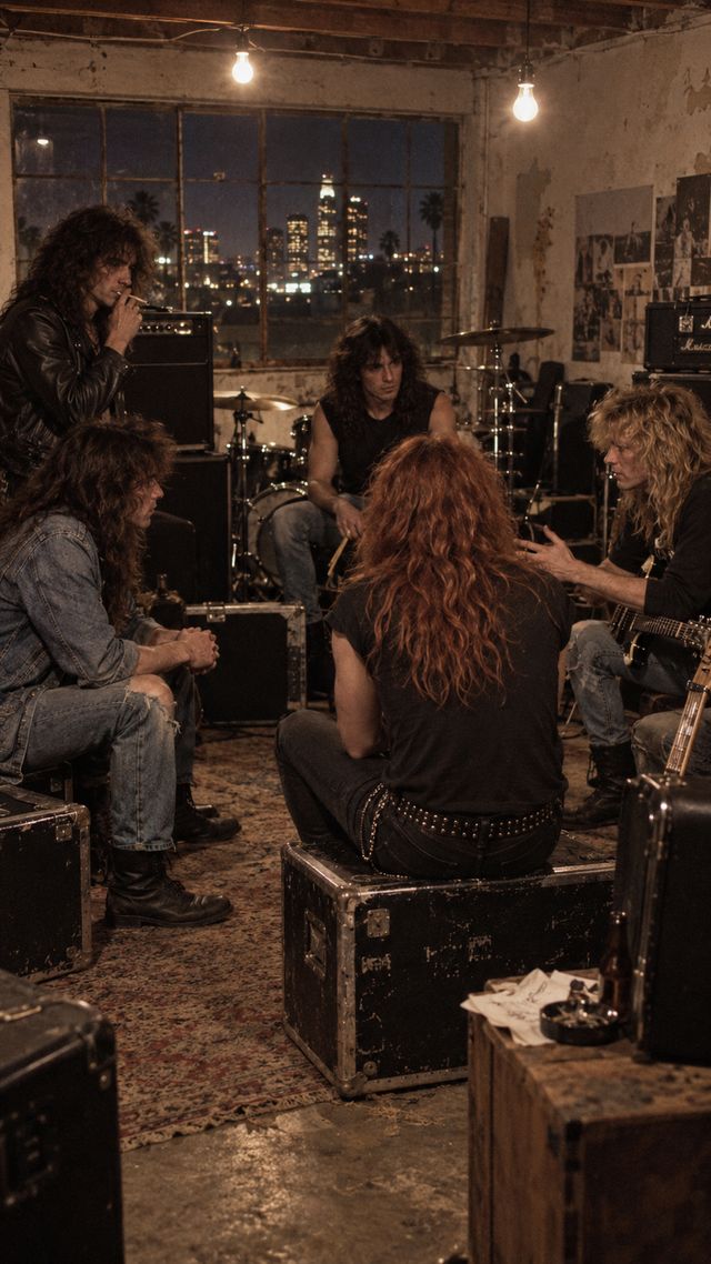 Reconstruction of Axl Rose in March 1985: THE BANDS MERGED
