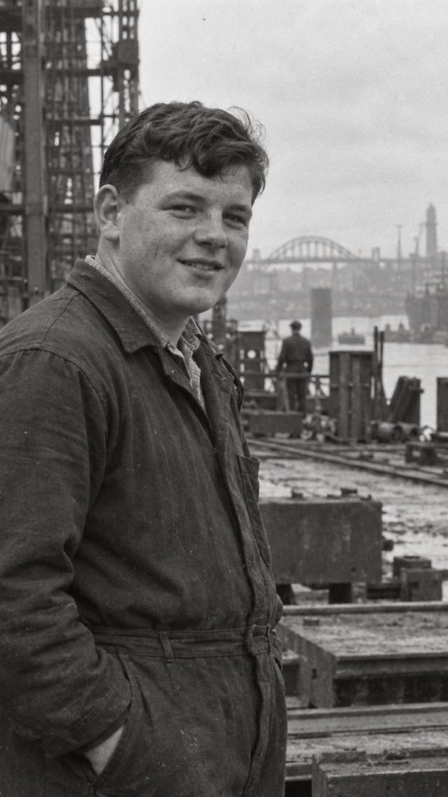 Reconstruction of Brian Johnson in 1963: APPRENTICE AT SIXTEEN