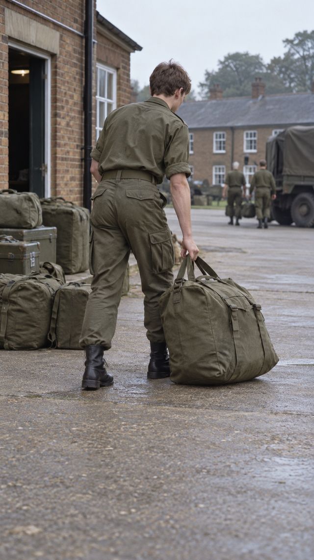 Reconstruction of Bruce Dickinson in 1970s: Six months in uniform