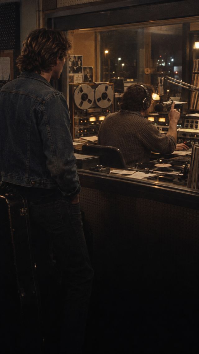 Reconstruction of Jon Bon Jovi in 1982: RADIO FOUND RUNAWAY