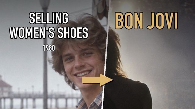 Jon Bon Jovi before he was famous