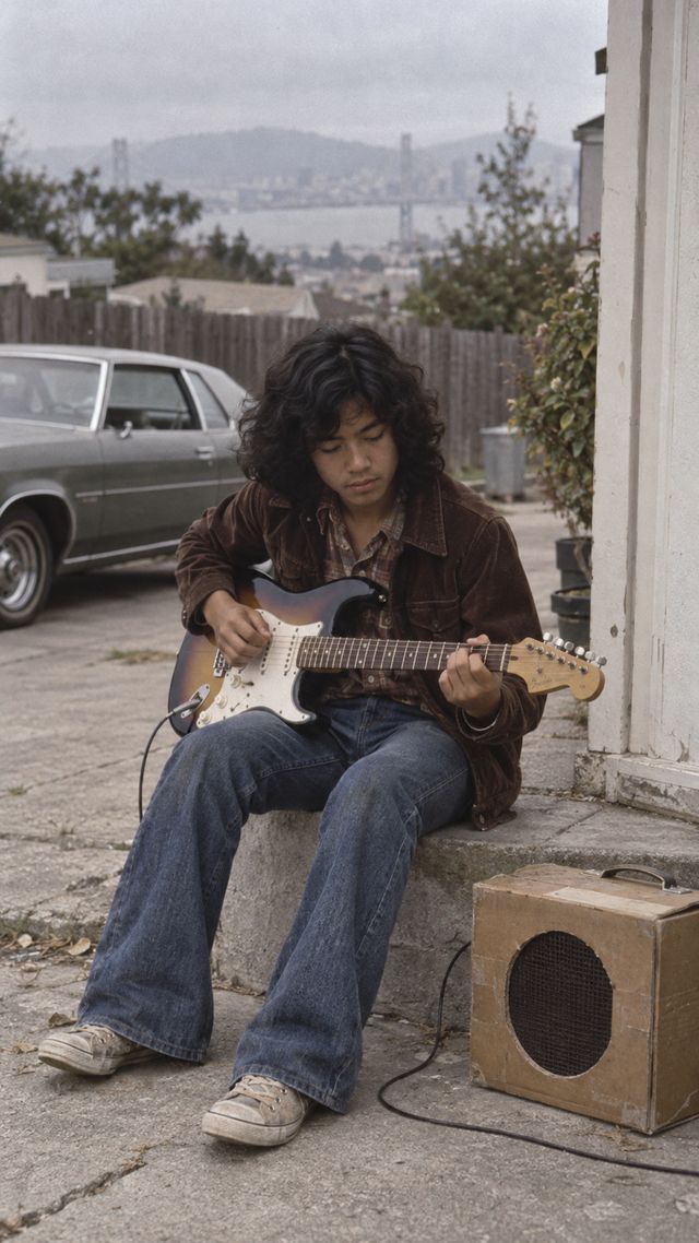 Reconstruction of Kirk Hammett in 1977-1978: A shoebox amp