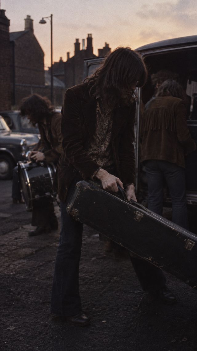 Reconstruction of Ozzy Osbourne in 1967: Two shows, over