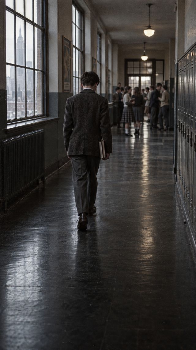 Reconstruction of Paul Stanley in 1960s: BULLIED AT SCHOOL