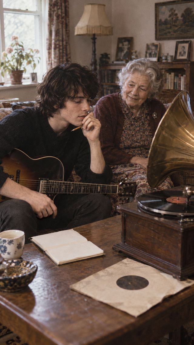 Reconstruction of Ritchie Blackmore in 1968: His grandmother's favourite song