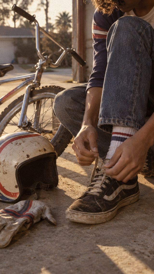 Reconstruction of Slash in 1970s: CHAMPION BMX RIDER