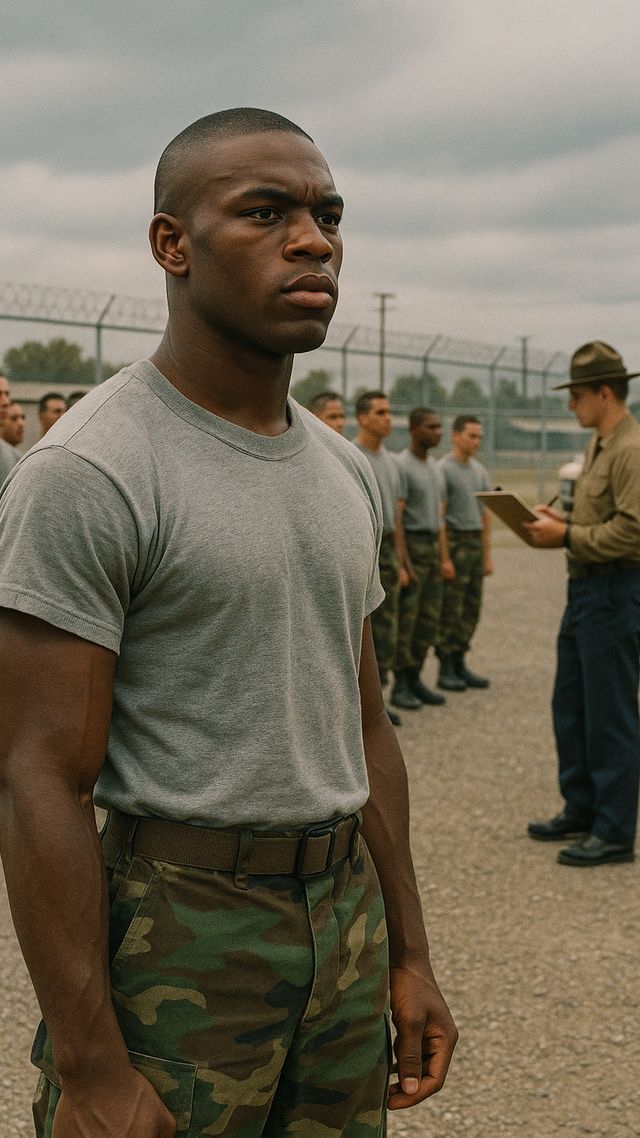 Reconstruction of 50 Cent in 1994: Boot camp, earns GED