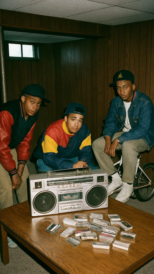 Reconstruction of Eminem in 1988: First group: New Jacks