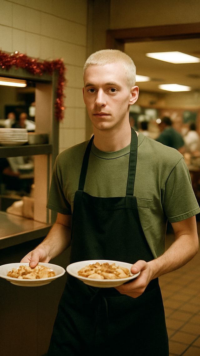 Reconstruction of Eminem in 1996: Fired from Gilbert's Lodge