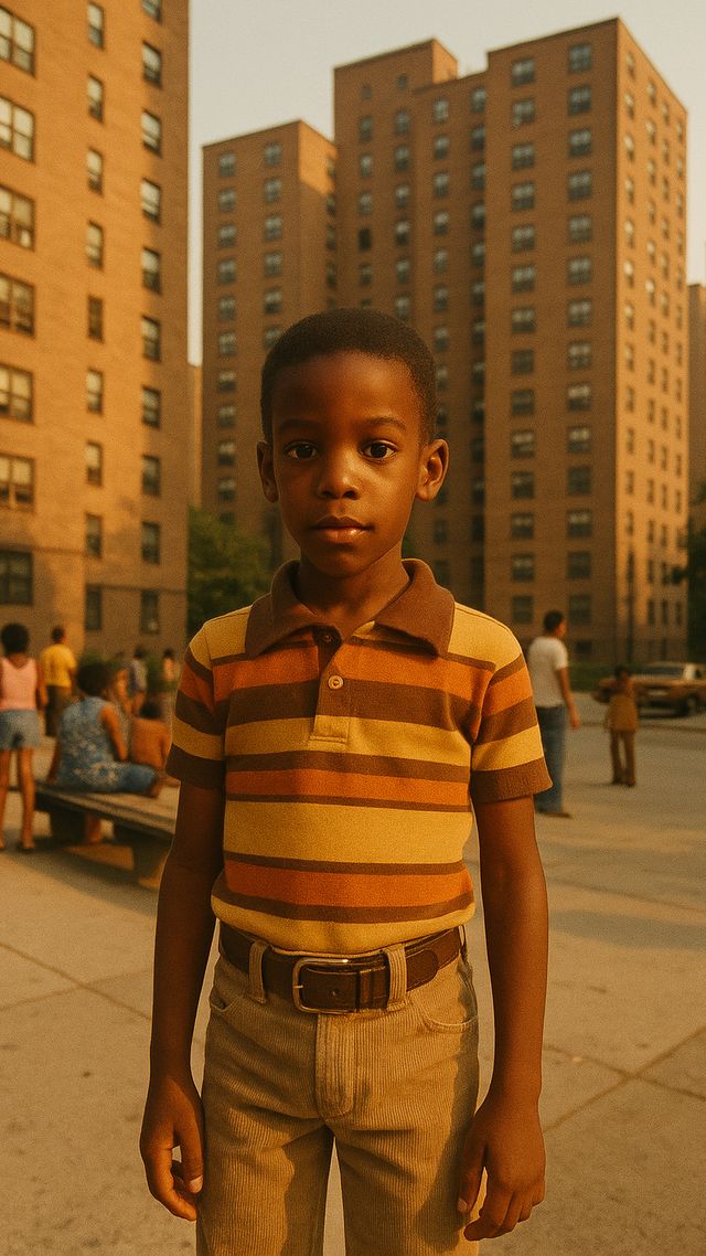 Reconstruction of Jay-Z in 1970s: Growing up in Marcy Houses