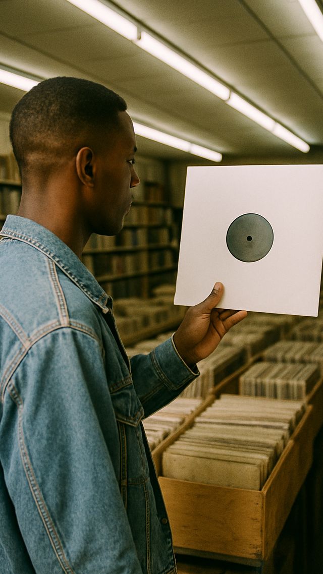 Reconstruction of Jay-Z in 1995: First single, no label