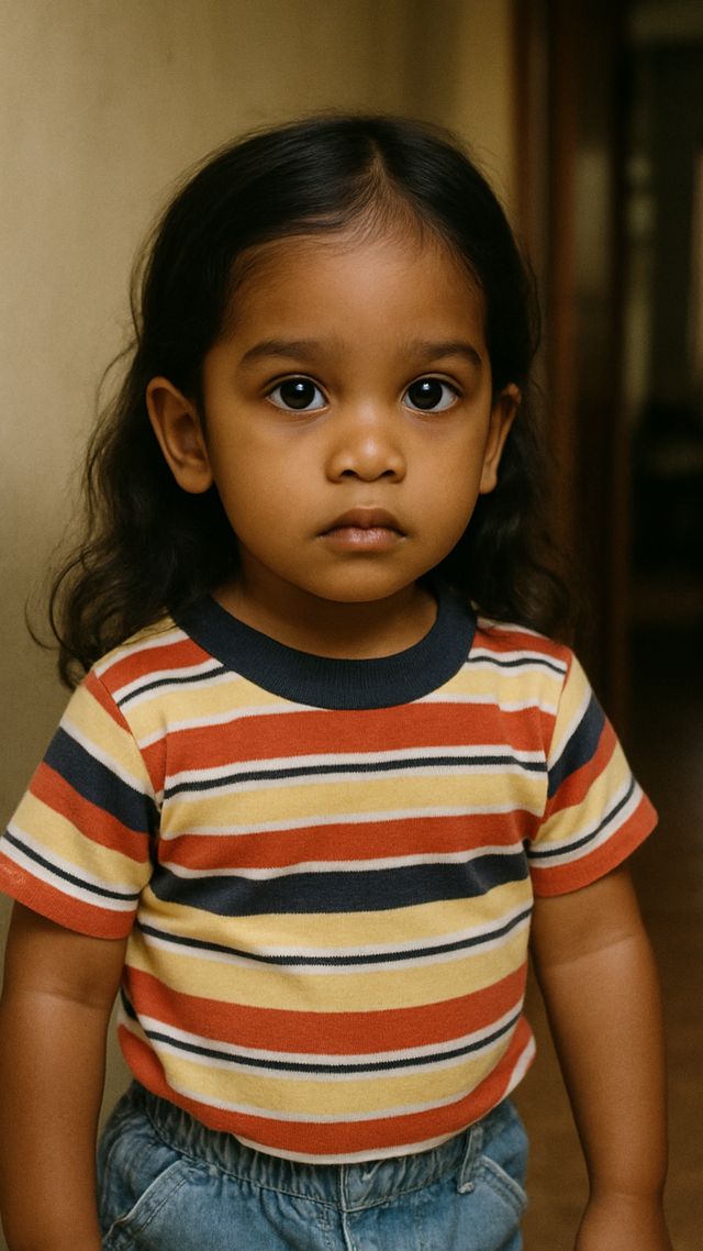 Reconstruction of Nicki Minaj in 1980s: Grandmother's house, eleven cousins