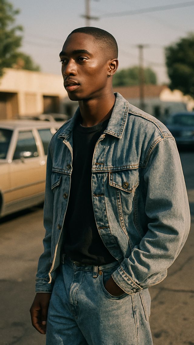 Reconstruction of Tupac Shakur in 1990: Roadie and backup dancer