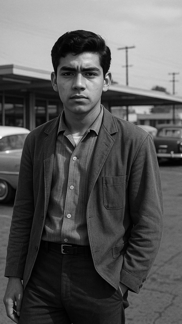 Reconstruction of Carlos Santana in early 1960s: Saving for an SG