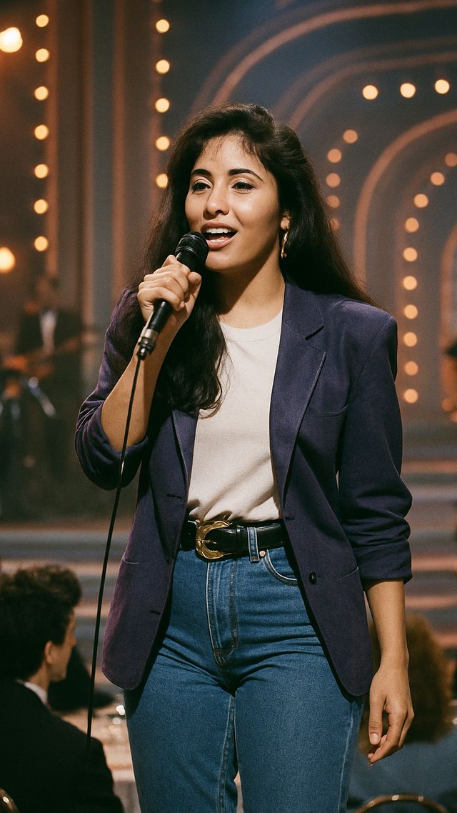 Reconstruction of Selena in 1989: Signed by EMI Latin