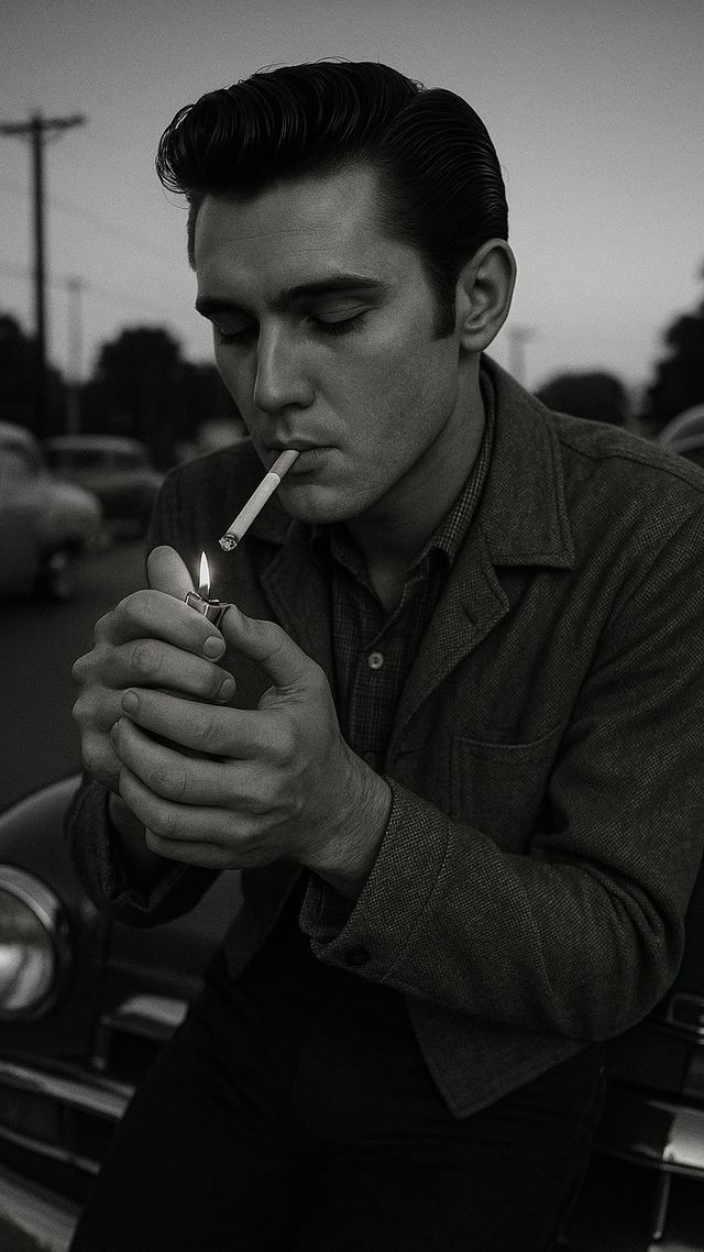 Reconstruction of Elvis Presley in 1954: Rejected by the Songfellows