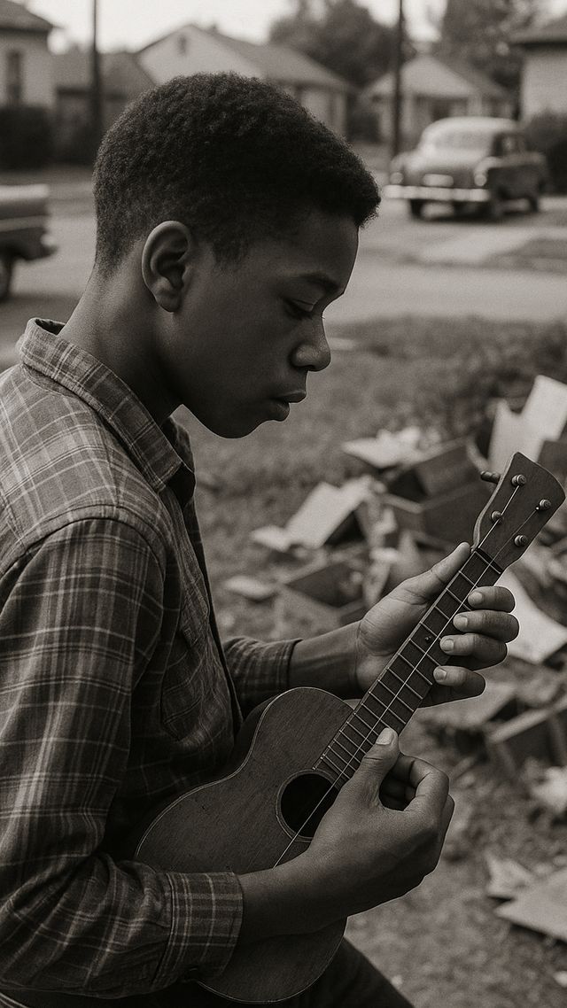 Reconstruction of Jimi Hendrix in 1958: Losing Lucille, 1958