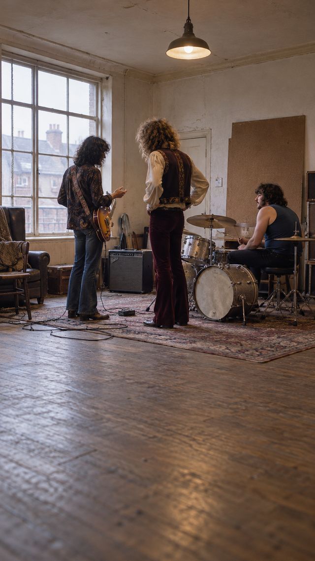 Reconstruction of Jimmy Page in 1968: A new band