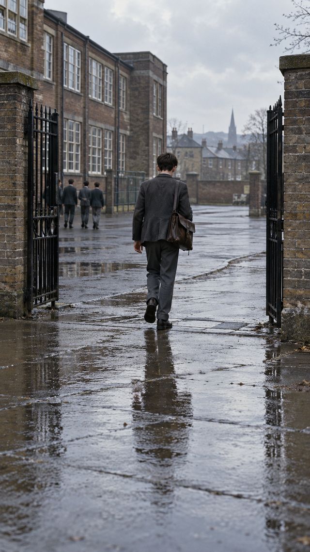 Reconstruction of Keith Richards in 1959: Expelled from school