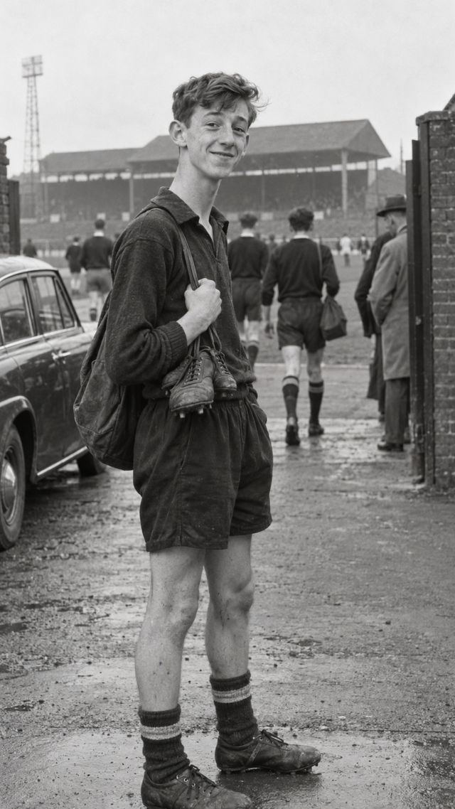 Reconstruction of Rod Stewart in 1960: No call from Brentford