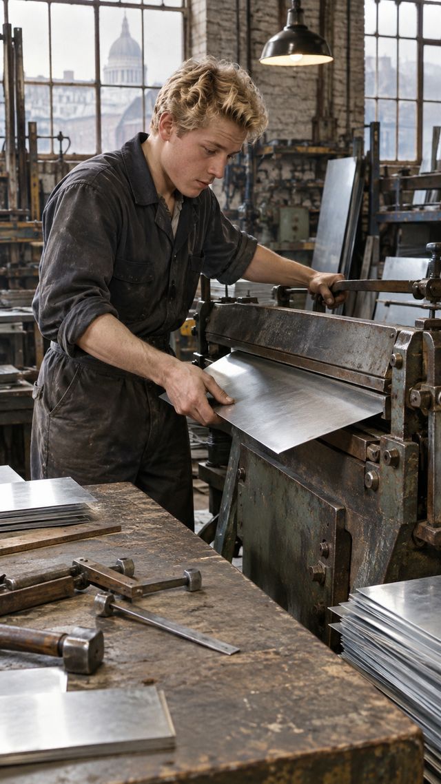 Reconstruction of Roger Daltrey in early 1960s: Sheet metal then gigs