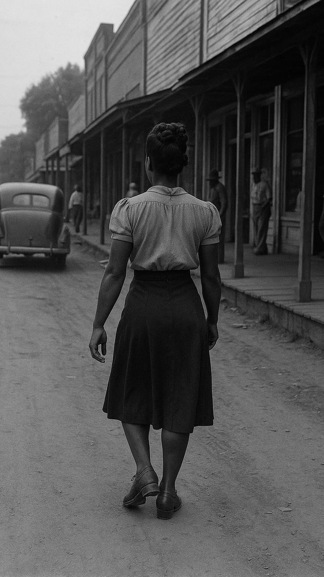 Reconstruction of Tina Turner in 1940s: Sharecroppers' daughter
