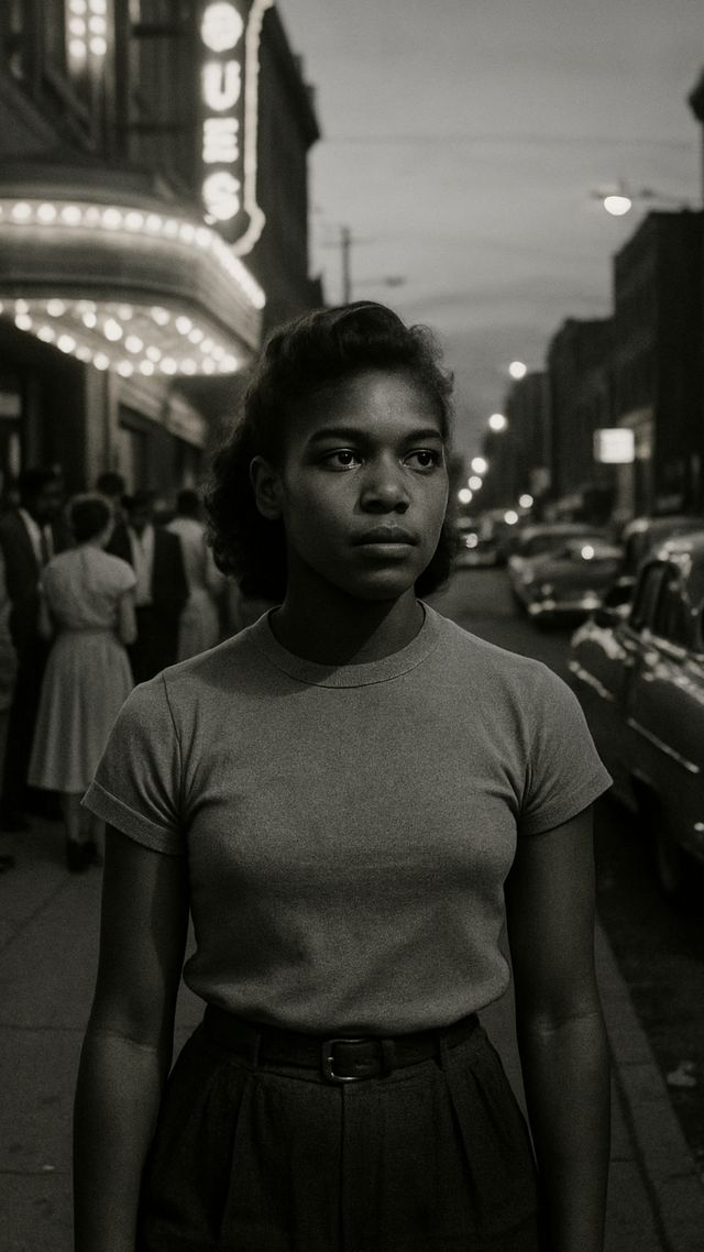 Reconstruction of Tina Turner in mid-1950s: East St. Louis