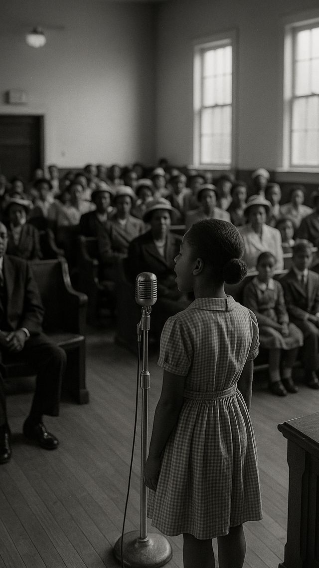 Reconstruction of Aretha Franklin in 1952: Solos at New Bethel Baptist
