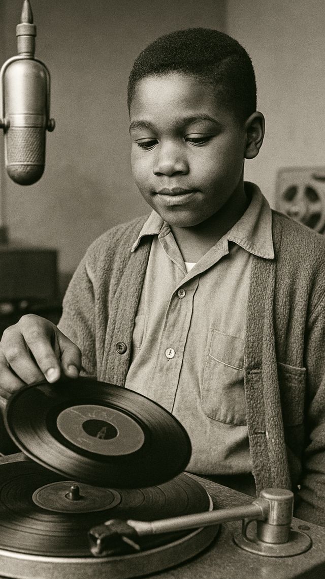 Reconstruction of Aretha Franklin in 1956: First single on J.V.B.