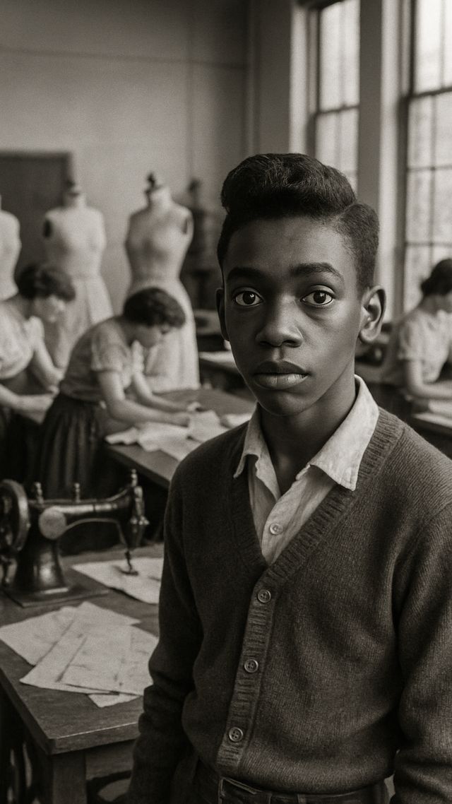Reconstruction of Diana Ross in late 1950s: Studies tailoring at Cass Tech