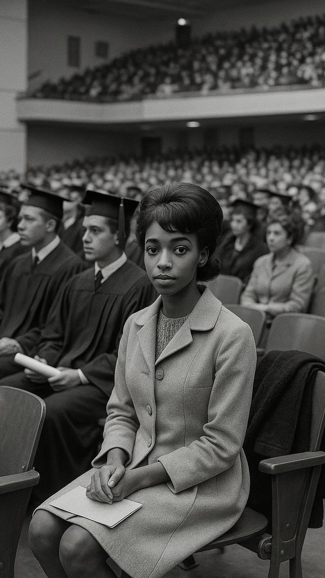 Reconstruction of Diana Ross in 1962: Graduates Cass Tech, January 1962