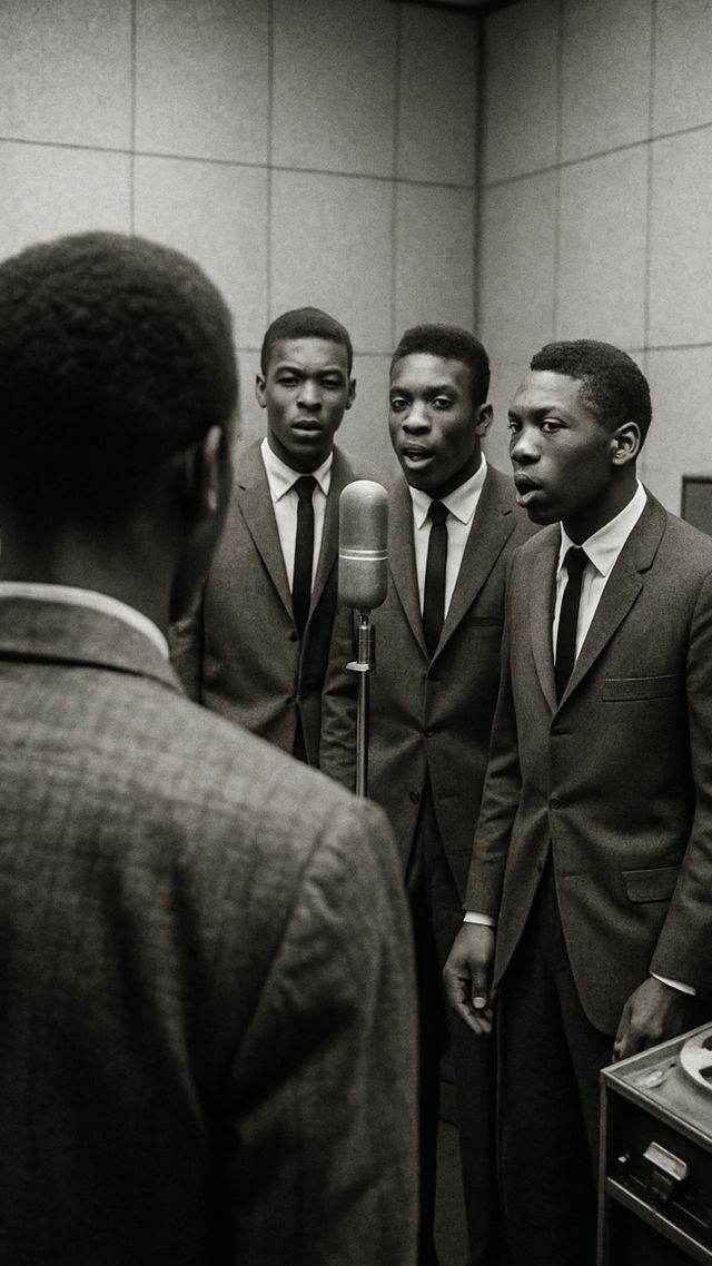 Reconstruction of Marvin Gaye in 1958: Marquees single flops