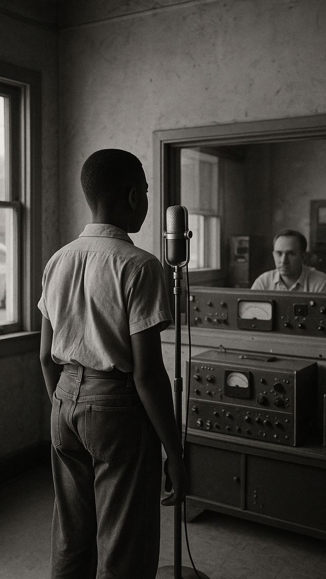 Reconstruction of Otis Redding in Early 1950s: Paid gospel singer, WIBB radio