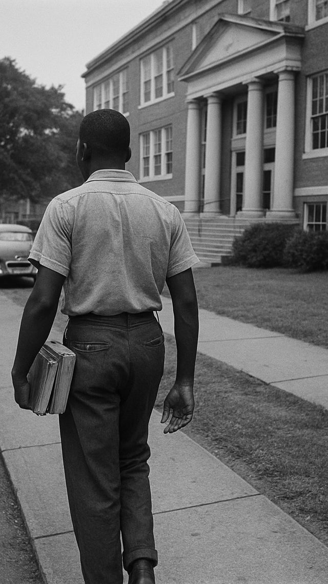 Reconstruction of Otis Redding in 1956: Leaves school at fifteen
