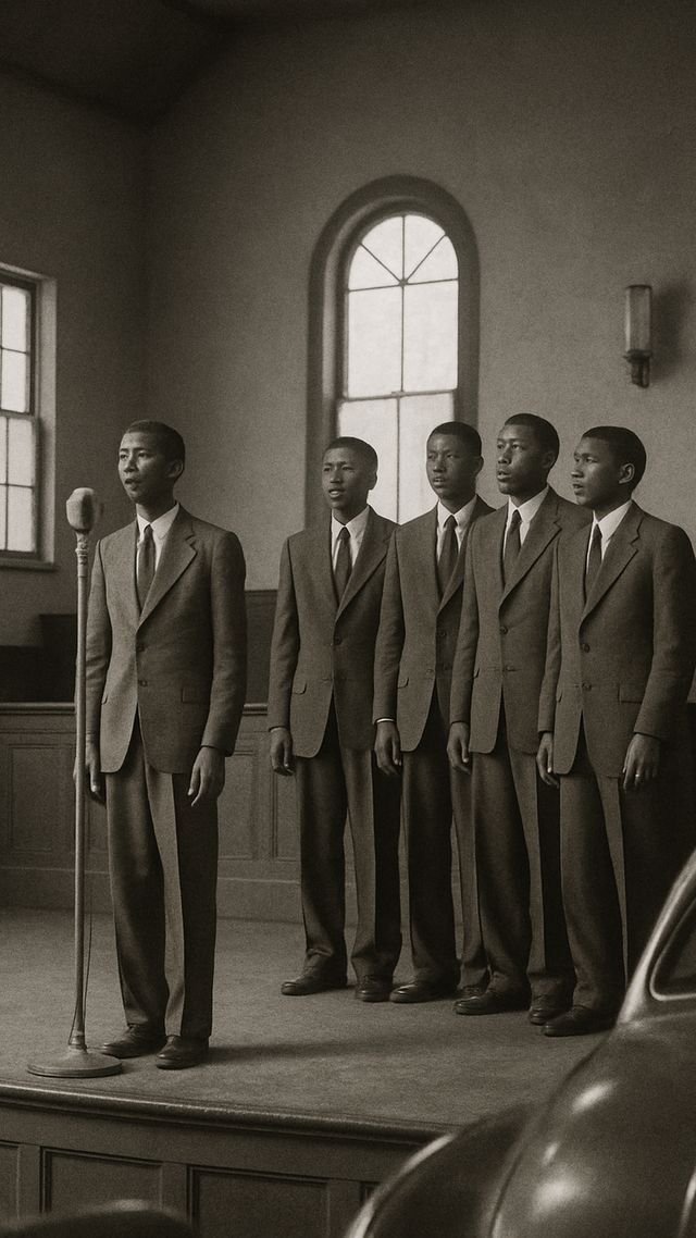 Reconstruction of Sam Cooke in 1946: Lead singer at fifteen