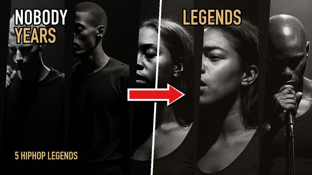 5 Hip-Hop Legends Before They Were Famous | Eminem, Jay-Z, Nicki Minaj, Cardi B, 50 Cent