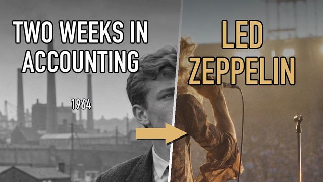 Robert Plant Laid Tarmac Before Led Zeppelin #shorts
